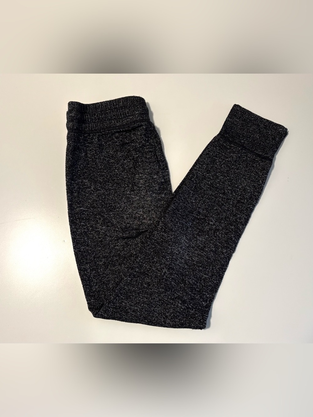 Old Navy Boys Heather Charcoal Knit Joggers